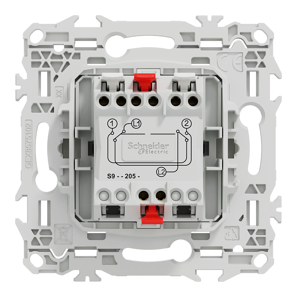 Odace permutateur blanc